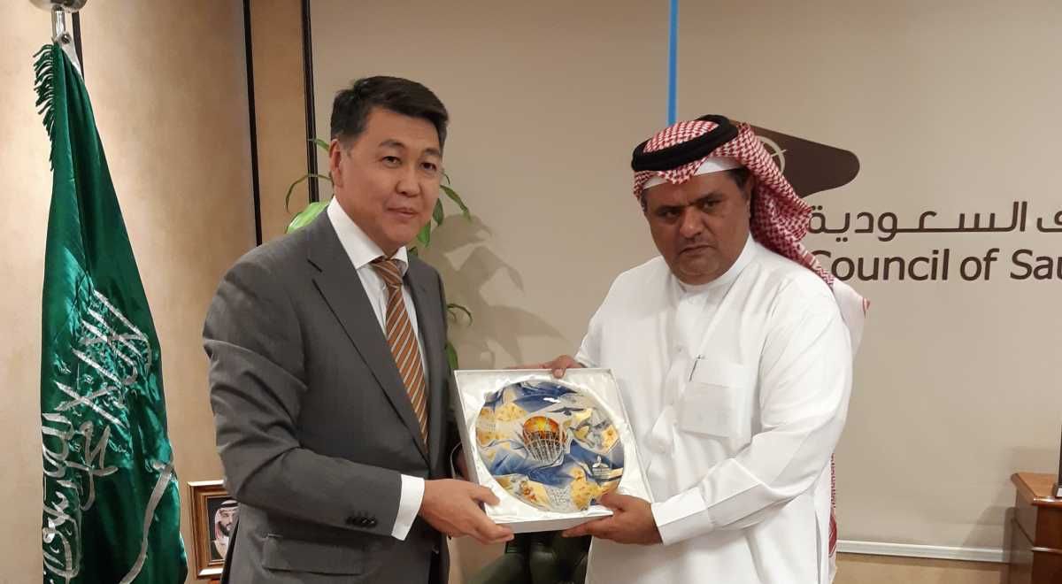 The prospects of trade and economic cooperation between Kazakhstan and Saudi Arabia were discussed with Chairman of the Board of Council Saudi Chambers