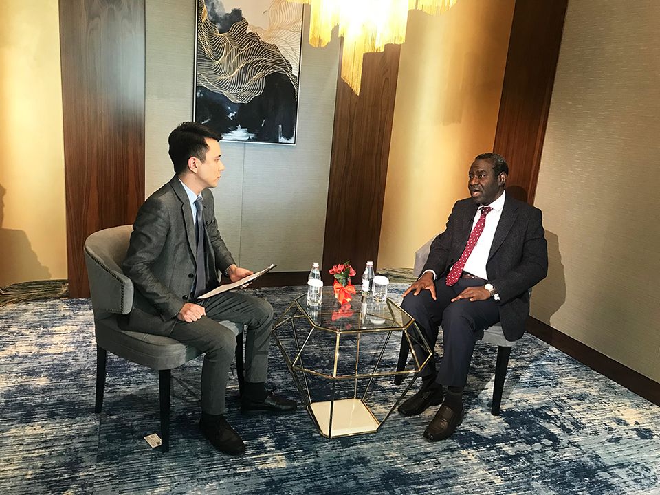 Deputy Director General of IOFS Amb. Hameed Opeloyeru gives an exclusive interview to Atameken Business Channel
