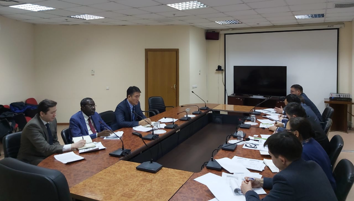 Representatives of IOFS discuss current state of its projects at the Ministry of Agriculture in Nur-Sultan