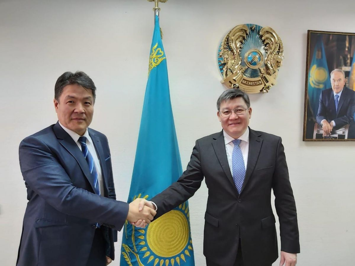 IOFS representatives discussed the current status of their projects with the Vice - Minister of Agriculture of Kazakhstan