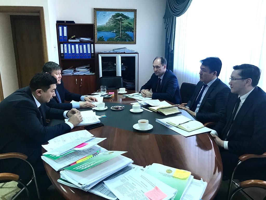 IOFS discussed its recent activities with the Vice Minister of Agriculture of Kazakhstan