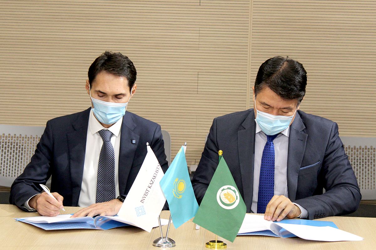IOFS and Kazakh Invest signed Memorandum of Understanding