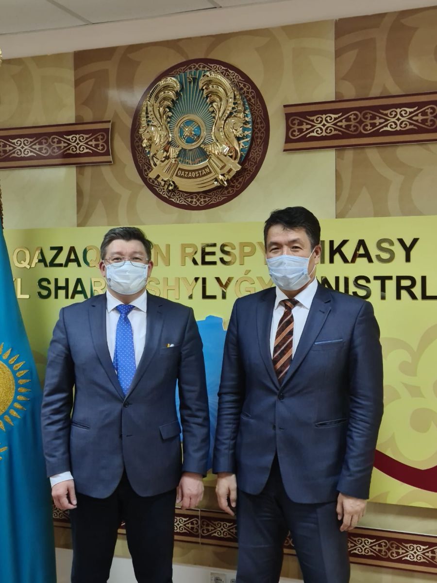 Working meeting with Vice Minister of Agriculture of Kazakhstan