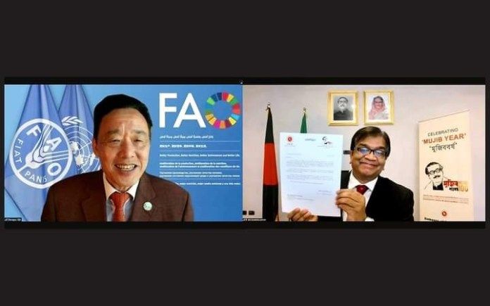 FAO praises food security level in Bangladesh 