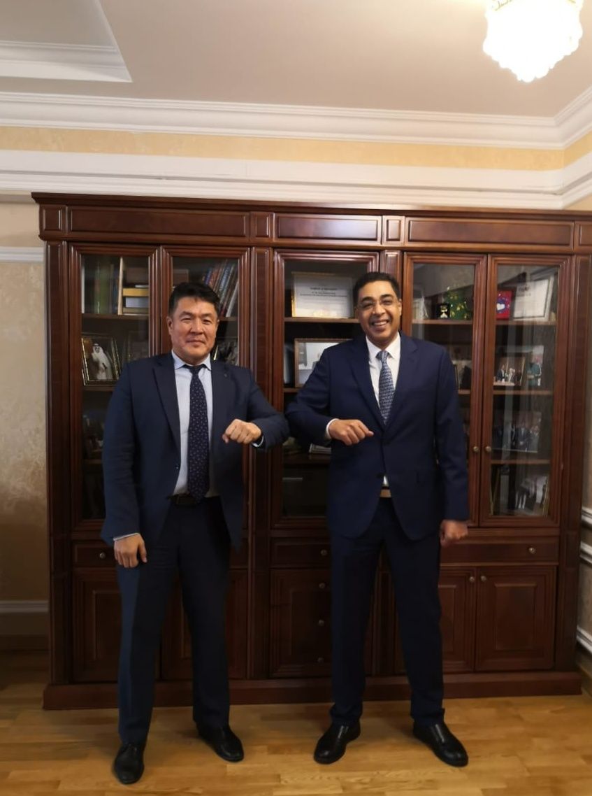 Director-General of IOFS meets the Ambassador of the State of Kuwait to the Republic of Kazakhstan
