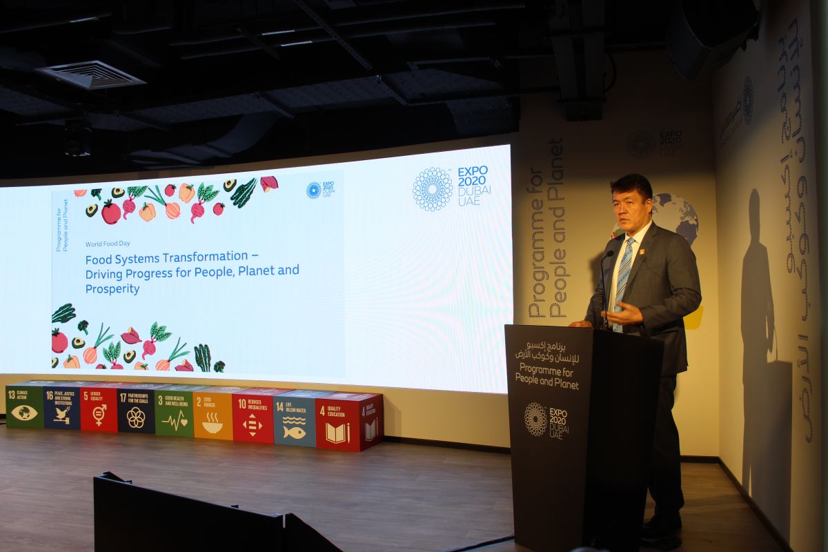 IOFS emphasizes on Inter-Regional South-South Cooperation within the World Food Day celebration