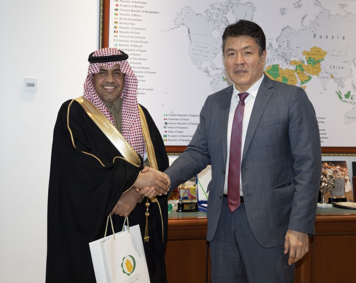 AMBASSADOR OF THE KINGDOM OF SAUDI ARABIA PAID AN OFFICIAL VISIT TO THE IOFS