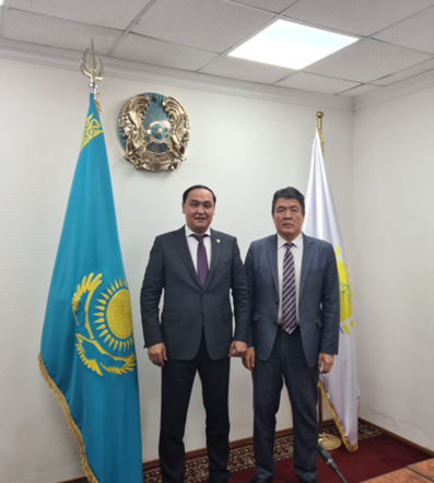 Meeting with the Minister of Agriculture of the Republic of Kazakhstan