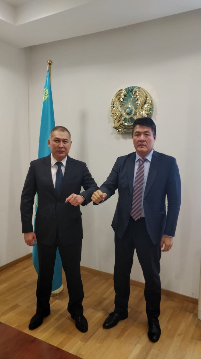 Working meeting of the Acting Minister of Foreign Affairs of the Republic of Kazakhstan and the IOFS Director General 