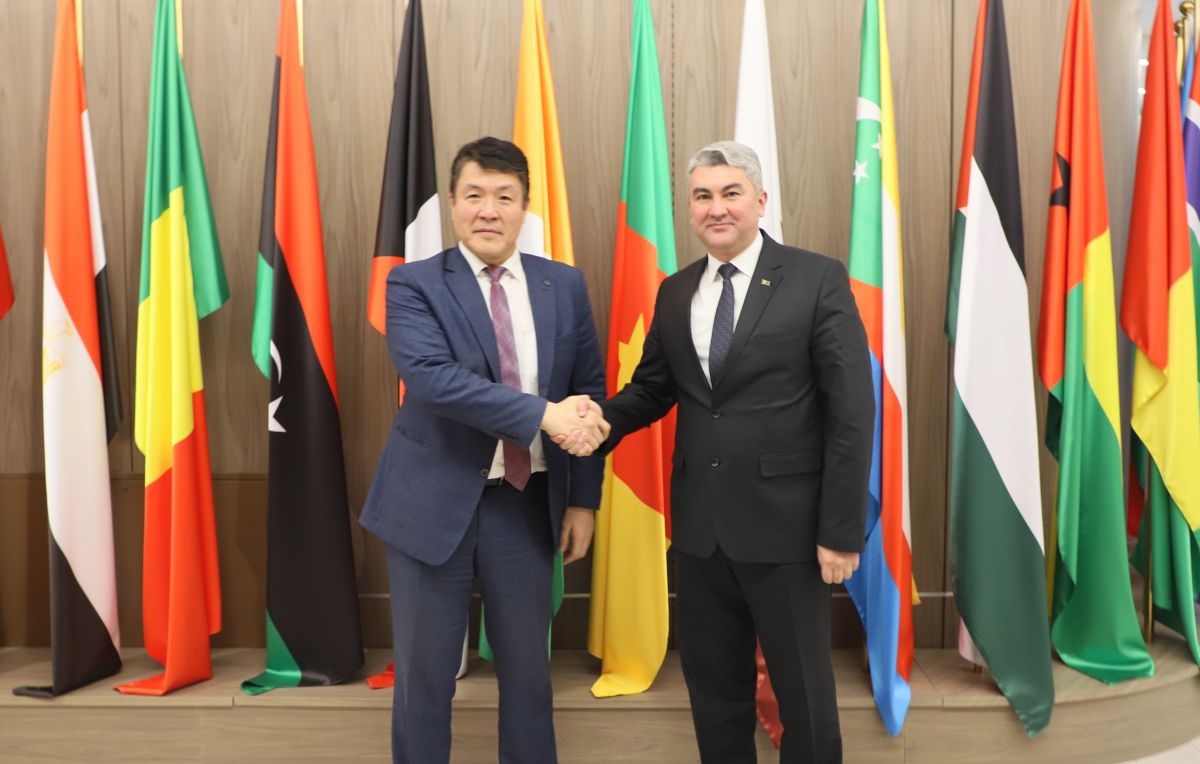 Ambassador of Turkmenistan paid a courtesy call on the IOFS’s director general