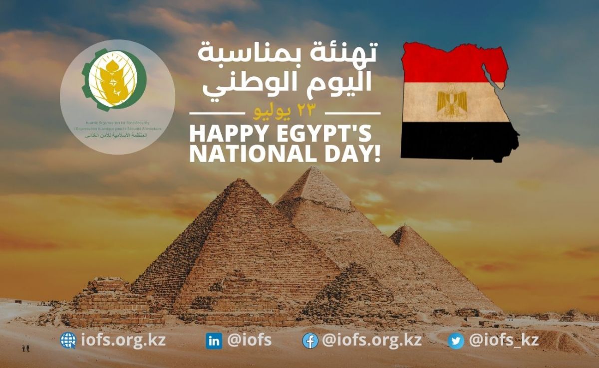 HAPPY EGYPT'S NATIONAL DAY!
