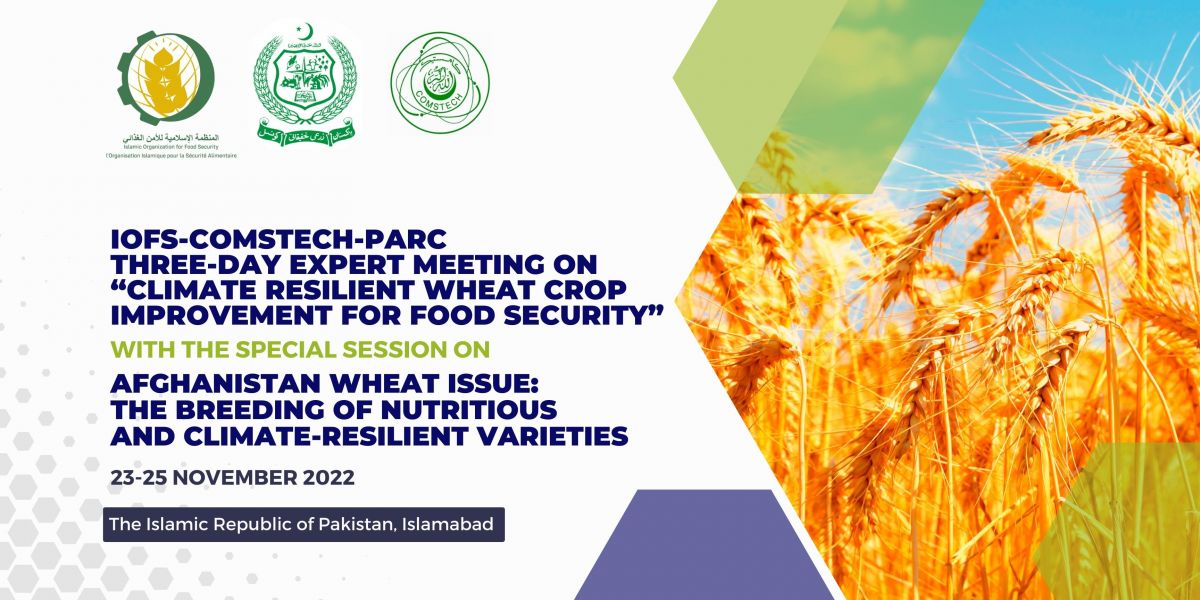 IOFS-COMSTECH-PARC THREE-DAY EXPERT MEETING ON “CLIMATE RESILIENT WHEAT CROP IMPROVEMENT FOR FOOD SECURITY”