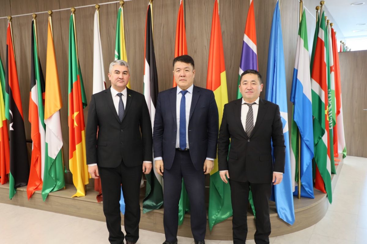 IOFS HOSTS MEETING WITH THE EMBASSY OF TURKMENISTAN TO THE REPUBLIC OF KAZAKHSTAN