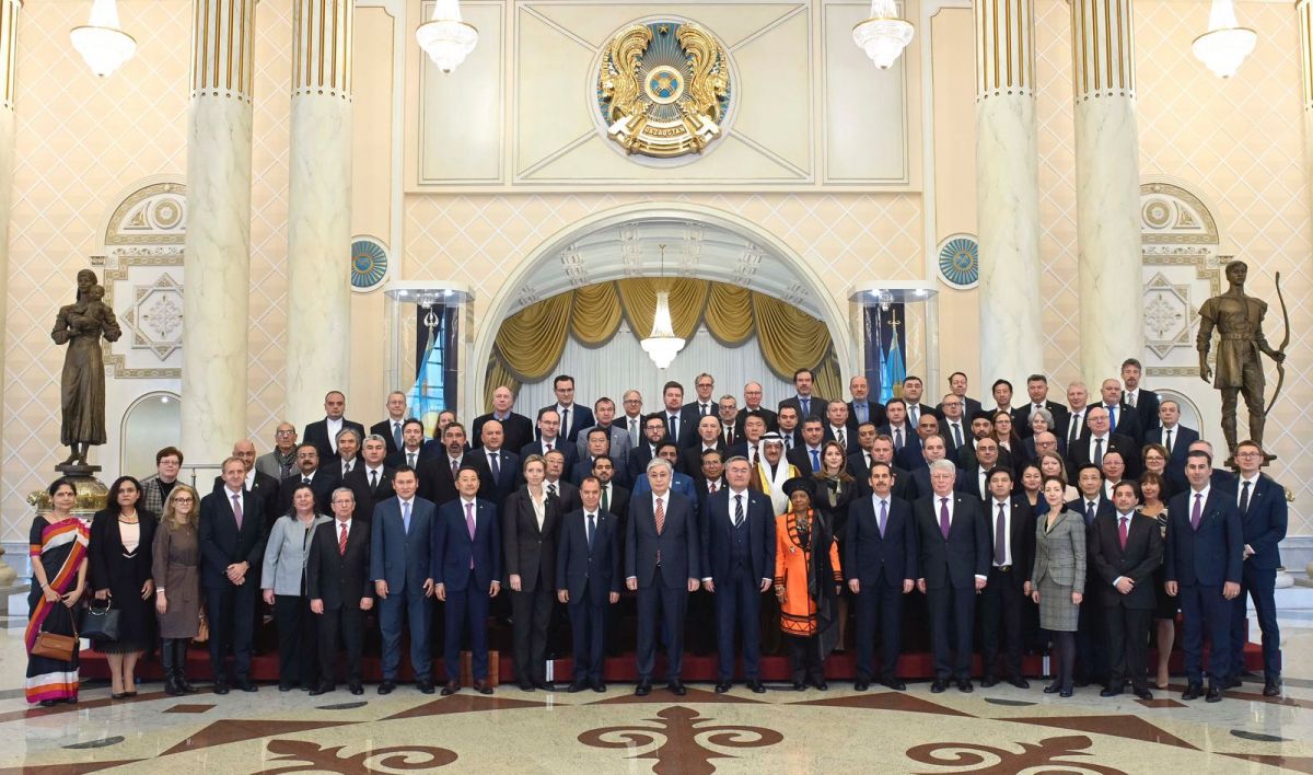 IOFS Director General took part in the Meeting of the President of Kazakhstan with Heads of Foreign Diplomatic Missions