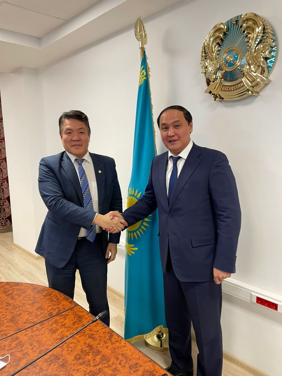Working Meeting between the Director General of IOFS and the Minister of Agriculture of the Republic of Kazakhstan